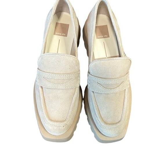 dolce vita Elias Flats Dune Suede Size 9 EUC - Picture 2 of 7